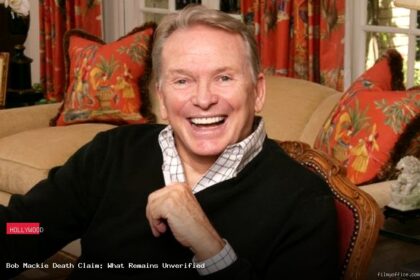 Bob Mackie death claim