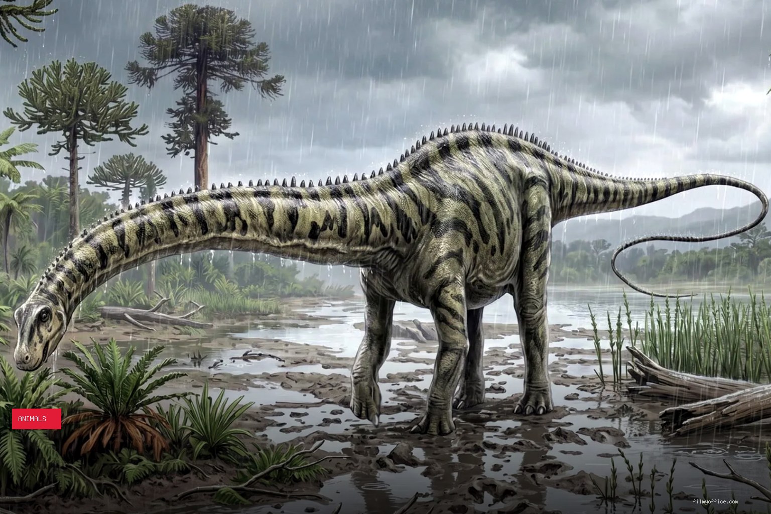Diplodocus in Spain