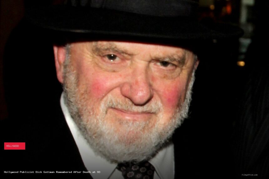 Hollywood publicist Dick Guttman