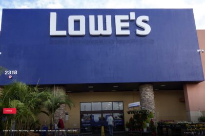 Lowe's drone delivery