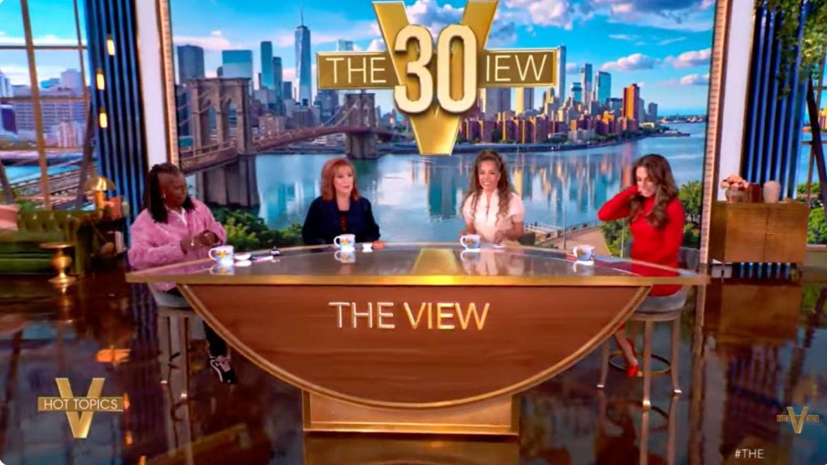 photo of Joy Behar told fans Sara Haines' absence wasn't due to illness.